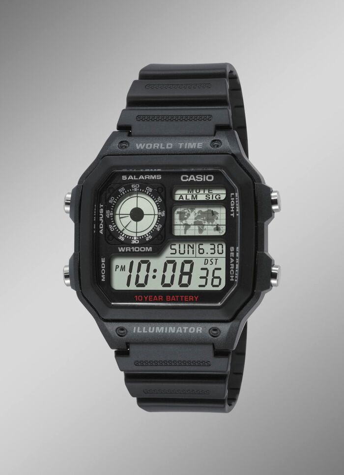  Casio Illuminator Digital-Herrenuhr 
