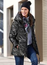 Funktionsjacke mit reflektierendem Print 