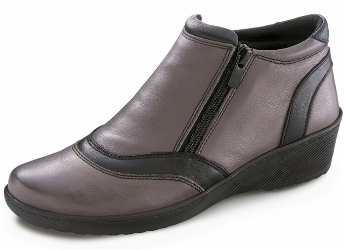 Gemini, bequeme Damen-Boots, Weite H, mit herausnehmbarem Fu&szlig;bett 