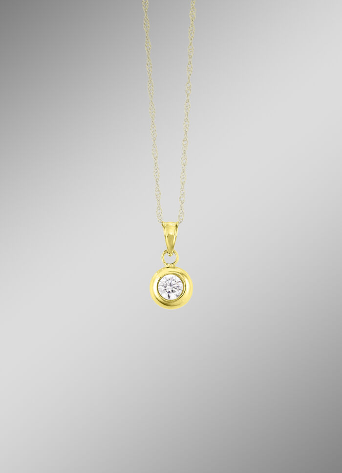 Bezaubernder Anh&auml;nger mit Zirkonia 