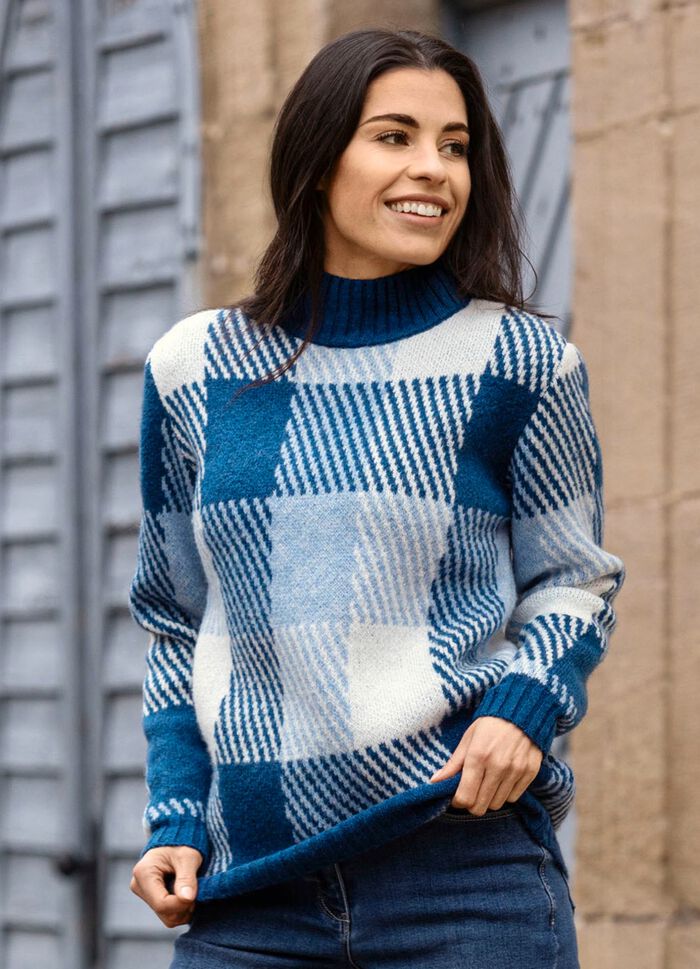 Pullover in Jacquard-Dessin 