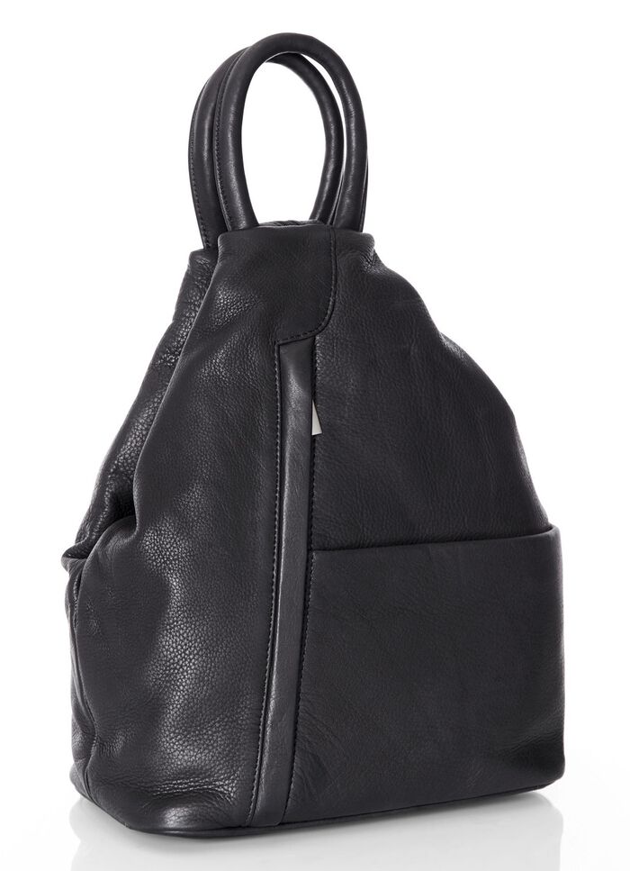 Laurina, Rucksack, Damen, mit zwei durch Rei&szlig;verschluss teilbare Umh&auml;ngeriemen 