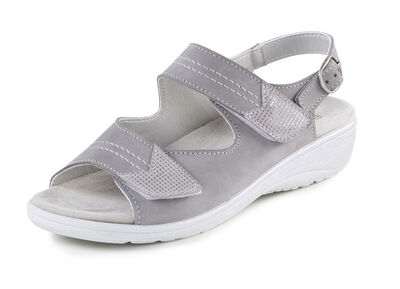 ELENA EDEN, bequeme Damen-Sandalen, Weite G, mit herausnehmbarem Fußbett 