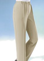 Hose mit eingearbeiteter Tresortasche BEIGE