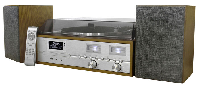 Nostalgie-Stereoanlage mit DAB+ 