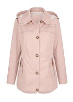 Jacke mit abnehmbarer Kapuze 