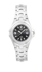 Damenuhr mit Super-Titanium-Bandgeh&auml;use 