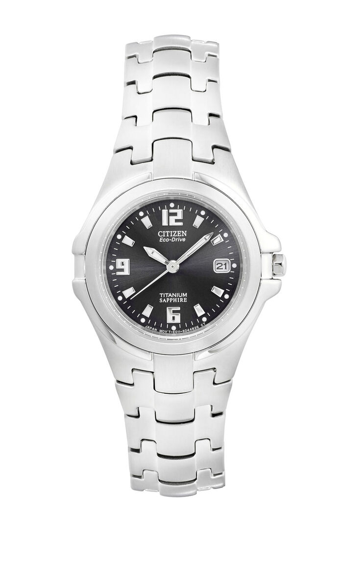 Damenuhr mit Super-Titanium-Bandgeh&auml;use 