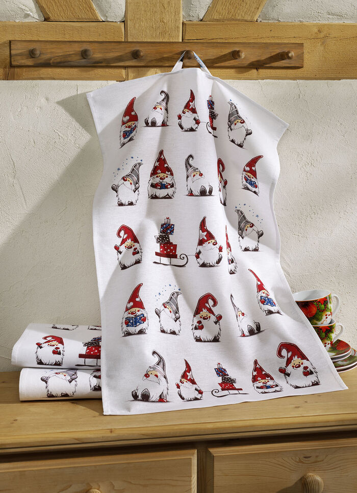 Geschirrtücher aus Baumwolle, 3er-Set 