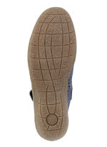 ELENA EDEN Slipper aus luftig durchbrochenem Leder JEANS