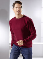 Sweatshirt von &bdquo;Milano Italy&ldquo; BORDEAUX
