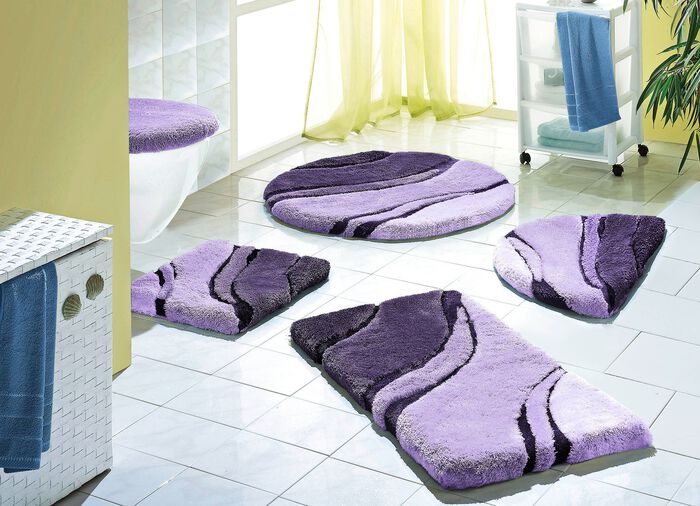 Moderne Badgarnitur von Kleine Wolke LILA