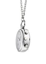 Funk-Anh&auml;ngeruhr mit sprechender Zeitansage auf Knopfdruck 