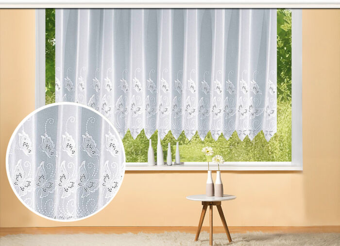 Store mit Plauener Stickerei 