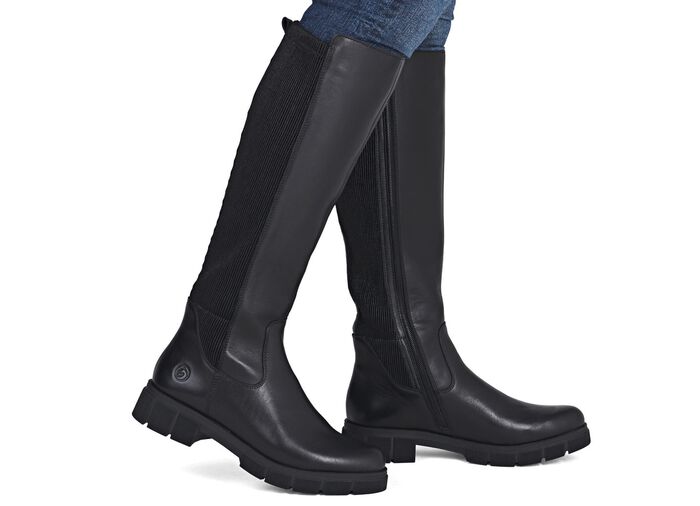Remonte, klassische Damen-Stiefel, Winterschuhe, Weite G, mit Rei&szlig;verschluss 