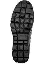 Leichte Herren-Slipper, mit herausnehmbarem Fu&szlig;bett SCHWARZ