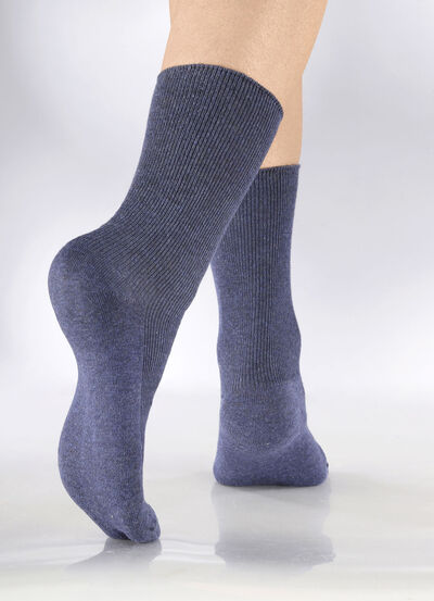 Sechserpack Socken mit druckfreiem Bund 