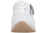Remonte Sneaker im modischen Dessin WEISS-ROSEGOLD