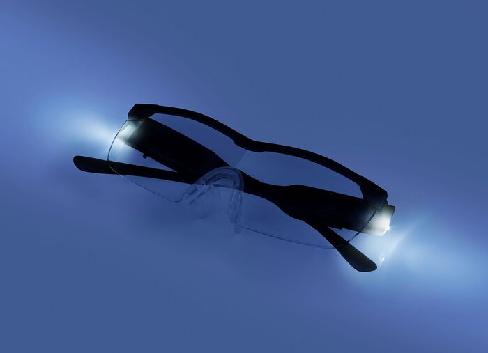 Easymaxx LED-Vergrößerungsbrille 