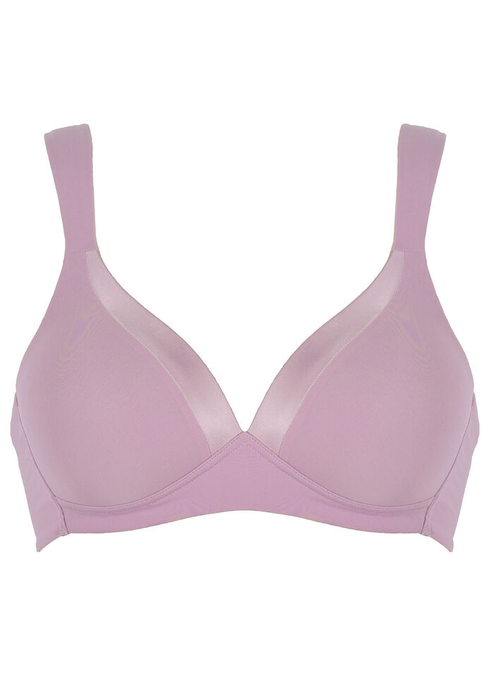 Naturana BH mit Satinblende am Dekollet&eacute; ALTROS&Eacute;