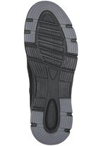 Sabot aus Textilmaterial mit Synthetikbes&auml;tzen SCHWARZ