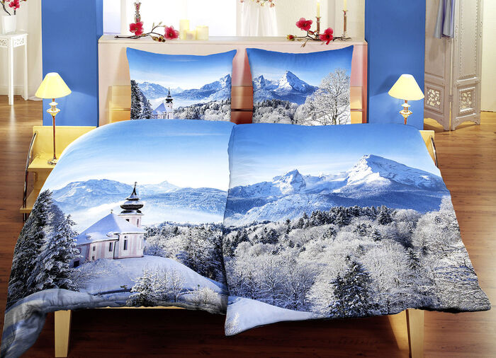 Flanell Partner-Bettwäsche 