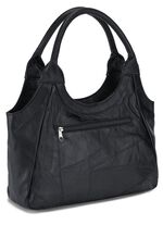 Patchwork-Tasche aus Nappaleder  