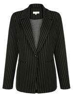 Blazer mit Streifendessin 
