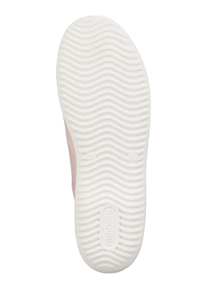 Remonte Schnürschuh mit metallisch geprägtem Einsatz PUDERROSÉ