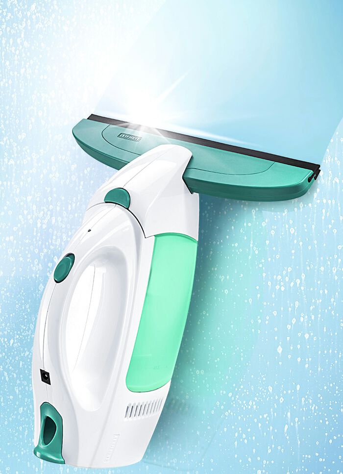 Fenstersauger von LEIFHEIT für streifenfreie Reinigung TÜRKIS/WEISS