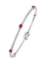 Hochwertiges Armband aus Wei&szlig;gold 