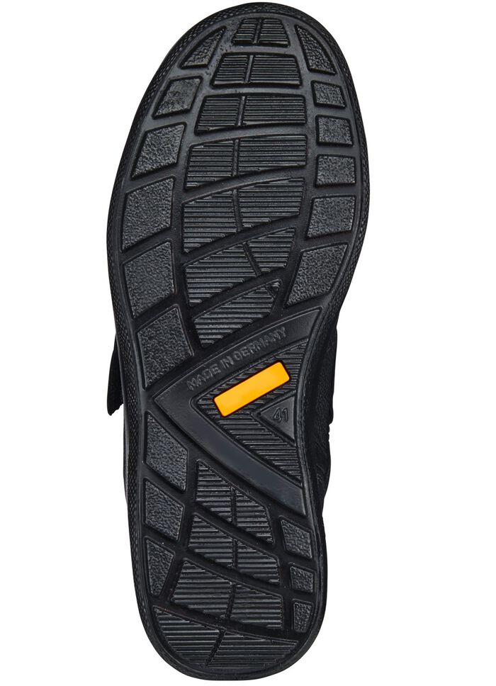 GINO GALANTE, sportliche Herren-Slipper, Weite H, mit herausnehmbarem Fu&szlig;bett SCHWARZ