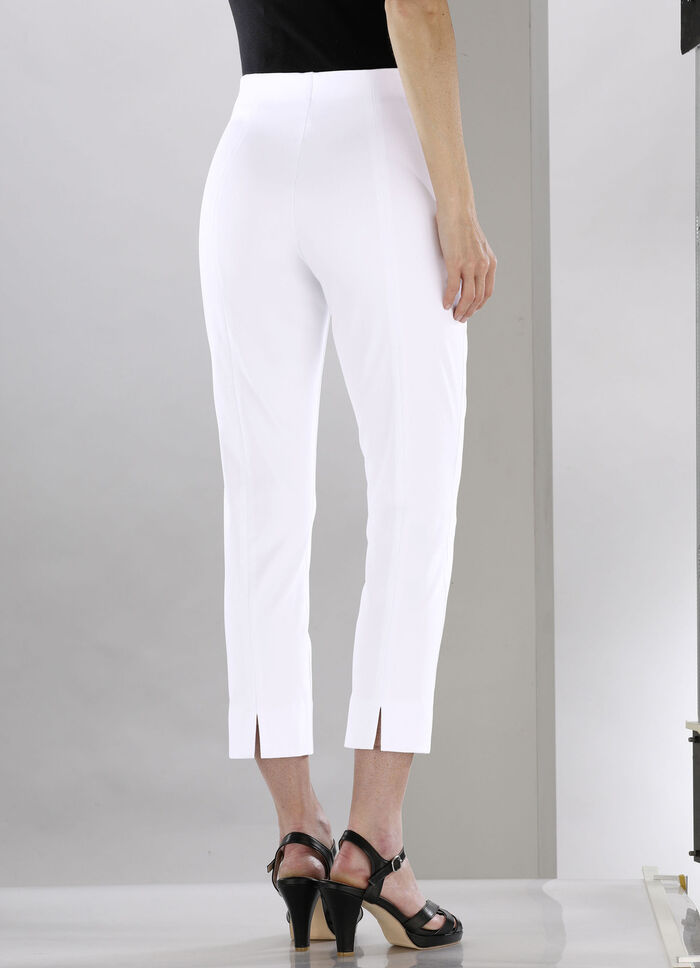 Soft-Stretch-Hose in 7/8-Länge WEISS