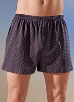 Viererpack Boxershorts mit Alloverdessin 