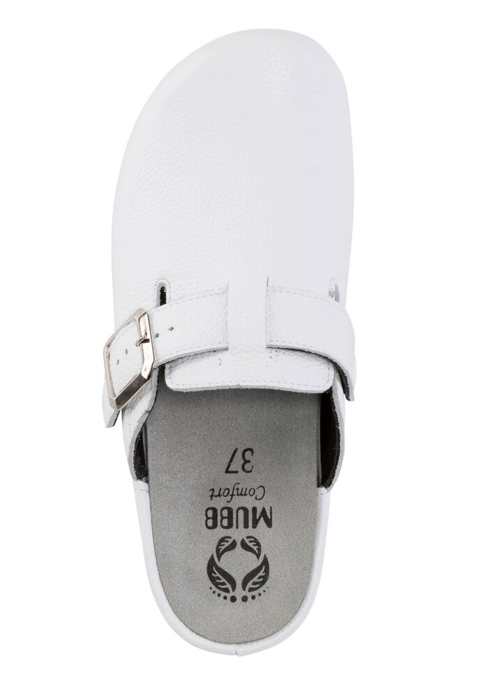 Mubb, klassische Damen-Clogs, Wete H, mit herausnehmbarem Fu&szlig;bett 