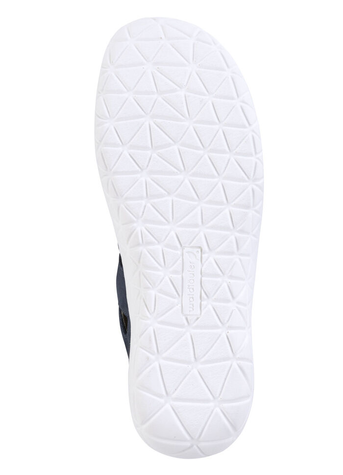 Waldläufer Slipper aus Nubukleder MARINE