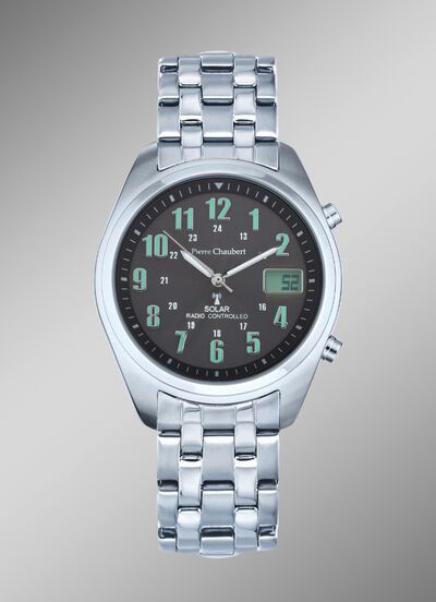 Pierre Chaubert- Funk-Solar-Herrenuhr 