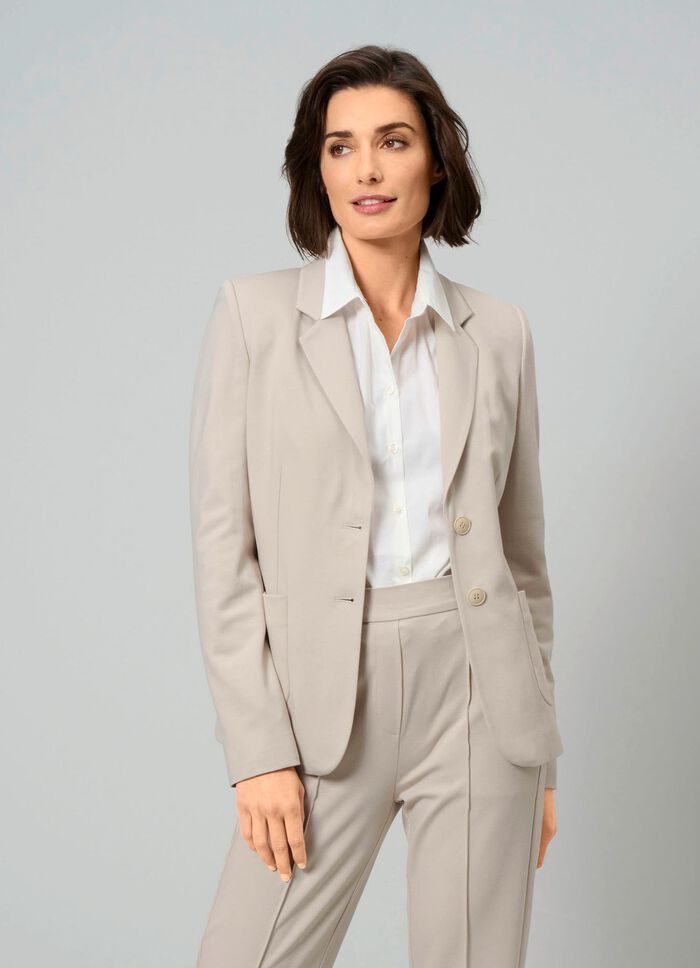 Blazer mit Reverskragen 