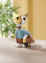 Goebel Katze aus hochwertigem Biskuitporzellan 