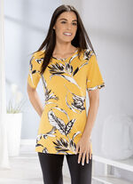 Shirt mit interessantem Allover-Druck 