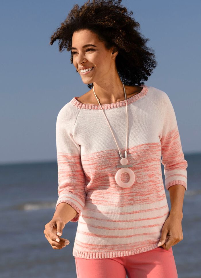 Pullover mit recycelter Baumwolle 