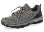 Atmungsaktive Herren-Schn&uuml;rschuhe, mit herausnehmbarem Fu&szlig;bett GRAFIT