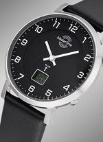 Funk-Damenuhr mit Lederband 