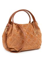 Laurina, Tasche, Damen, mit abnehmbarem, verstellbarem Umh&auml;ngeriemen COGNAC
