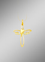 Kreuz mit Herz Anhänger 