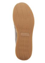 Schn&uuml;r-Sneaker aus genarbtem Nappaleder BRONZE