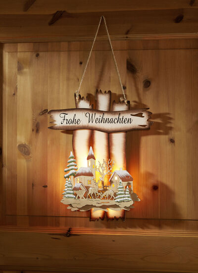 Beleuchteter Wandhänger 