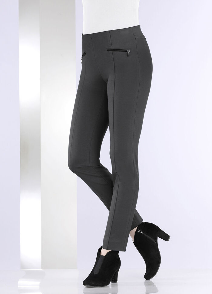 Hose mit Reißverschluss-Taschen ANTHRAZIT