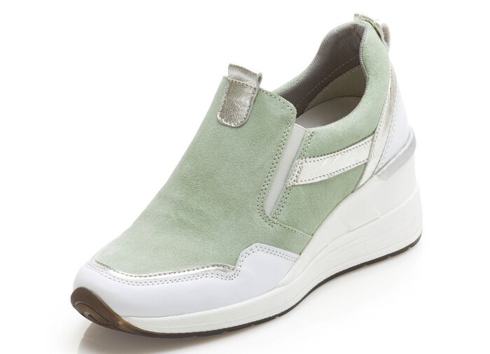 ELENA EDEN Slipper mit herausnehmbarem Fu&szlig;bett MINT