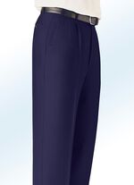"Klaus Modelle"-Hose mit seitlichen Paspeltaschen in 5 Farben 